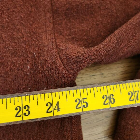 Eileen Fisher Reversible Zip Lambswool & Cotton Cardigan Sweater Jacket | Size M - Picture 8 of 10